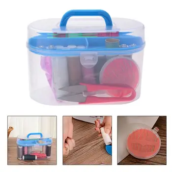 Portable Sewing Thread Needles Tools Set DIY Stitching Embroidery Craft Kit Tape Measure Scissor Buttons with Case Organizer Box
Portable Sewing Thread Needles Tools Set DIY Stitching Embroidery Craft Kit Tape Measure Scissor Buttons with Case Organizer Box
