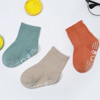 3pairs/lot Newborn Baby Cotton Socks Anti-Slip Medium Tube Socks Toddler Girls Boys Stocking Autumn Winter Cotton Accessory
3pairs/lot Newborn Baby Cotton Socks Anti-Slip Medium Tube Socks Toddler Girls Boys Stocking Autumn Winter Cotton Accessory