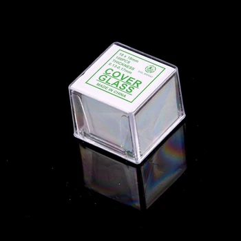 New Glass Micro Cover Slips 18x18mm Microscope Slide Covers Wholesale 100pcs/box Professional Glass Cover
New Glass Micro Cover Slips 18x18mm Microscope Slide Covers Wholesale 100pcs/box Professional Glass Cover