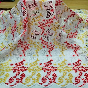 5 yard Swiss lace fabric 2020 latest Dry lace embroidery African 100% cotton fabrics Swiss voile lace popular Dubai style HL0323
5 yard Swiss lace fabric 2020 latest Dry lace embroidery African 100% cotton fabrics Swiss voile lace popular Dubai style HL0323