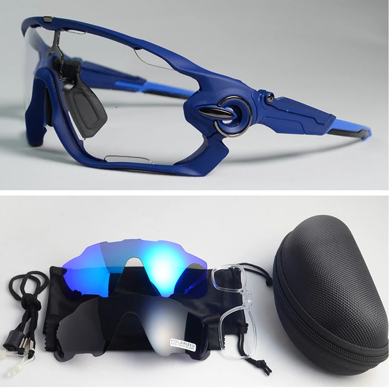 Photochromic Sports Sunglasses Polarized Cycling Glasses for Men Women with 3 Interchangeable Lens for Running Driving Fishing
Photochromic Sports Sunglasses Polarized Cycling Glasses for Men Women with 3 Interchangeable Lens for Running Driving Fishing