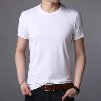 Men's Short Sleeve T-Shirt Trends on Clothes 2019 New Summer Men's Half Sleeve T-Shirt 
Men's Short Sleeve T-Shirt Trends on Clothes 2019 New Summer Men's Half Sleeve T-Shirt