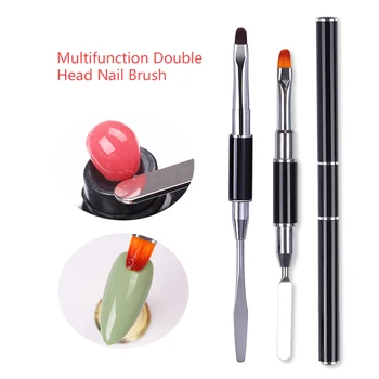 Double Head Nail Art Brush Pen 2 in 1 UV Gel DIY Nail Art Design Pen Acrylic Nail False Tips Painting Pen Tool Manicures 
Double Head Nail Art Brush Pen 2 in 1 UV Gel DIY Nail Art Design Pen Acrylic Nail False Tips Painting Pen Tool Manicures