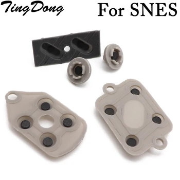 TingDong 1 SET For Super Nintendo SNES Conductive Rubber Silicon Pads - Controller Repairs for sfc
TingDong 1 SET For Super Nintendo SNES Conductive Rubber Silicon Pads - Controller Repairs for sfc