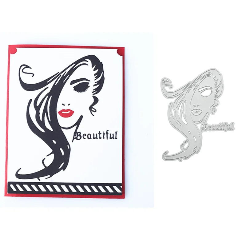 DiyArts Long Hair Lady Metal Cutting Dies Cutter Knife Mold for Clear Stamp Scrapbooking Card Make Die Cutter Album DIY Dec New
DiyArts Long Hair Lady Metal Cutting Dies Cutter Knife Mold for Clear Stamp Scrapbooking Card Make Die Cutter Album DIY Dec New