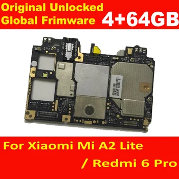 Original Full Work Unlock Motherboard For Xiaomi Redmi 6 Pro Redmi6 Pro 4 + 64GB Logic Circuit Board Plate Global 6pro / A2 lite
Original Full Work Unlock Motherboard For Xiaomi Redmi 6 Pro Redmi6 Pro 4 + 64GB Logic Circuit Board Plate Global 6pro / A2 lite