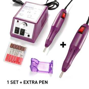 Professional Manicure Machine Set with Replacement Pen For Manicure Pedicure Files Tools Kit Gel Cuticle Remover Ceramic Cutter
Professional Manicure Machine Set with Replacement Pen For Manicure Pedicure Files Tools Kit Gel Cuticle Remover Ceramic Cutter