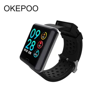 Smart Watch Color Screen Waterproof Heart Rate Blood Pressure Sleep Analysis Bluetooth Motion Tracker
Smart Watch Color Screen Waterproof Heart Rate Blood Pressure Sleep Analysis Bluetooth Motion Tracker