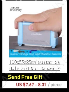 Description Picture 6 of item10pcs Guitar Part 42mm/43mm Bone Bridge Nut for 6 Strings ST TL Electric Guitar Guitarra Accessories