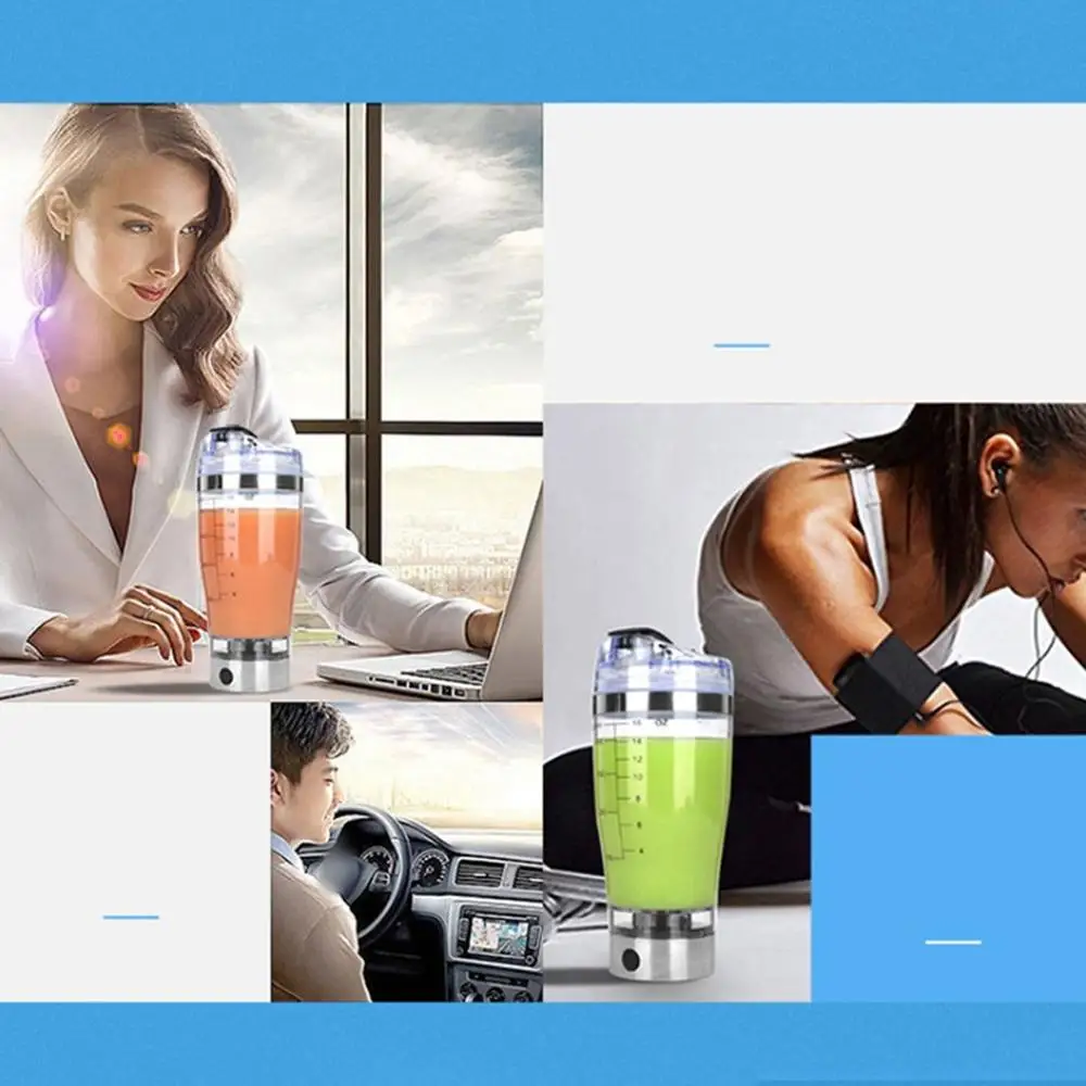 450ml Electric Coffee Shaker Fruit Blender USB Charging Vortex Detachable Smart Mixer Cup Milk Coffee Mixer
450ml Electric Coffee Shaker Fruit Blender USB Charging Vortex Detachable Smart Mixer Cup Milk Coffee Mixer