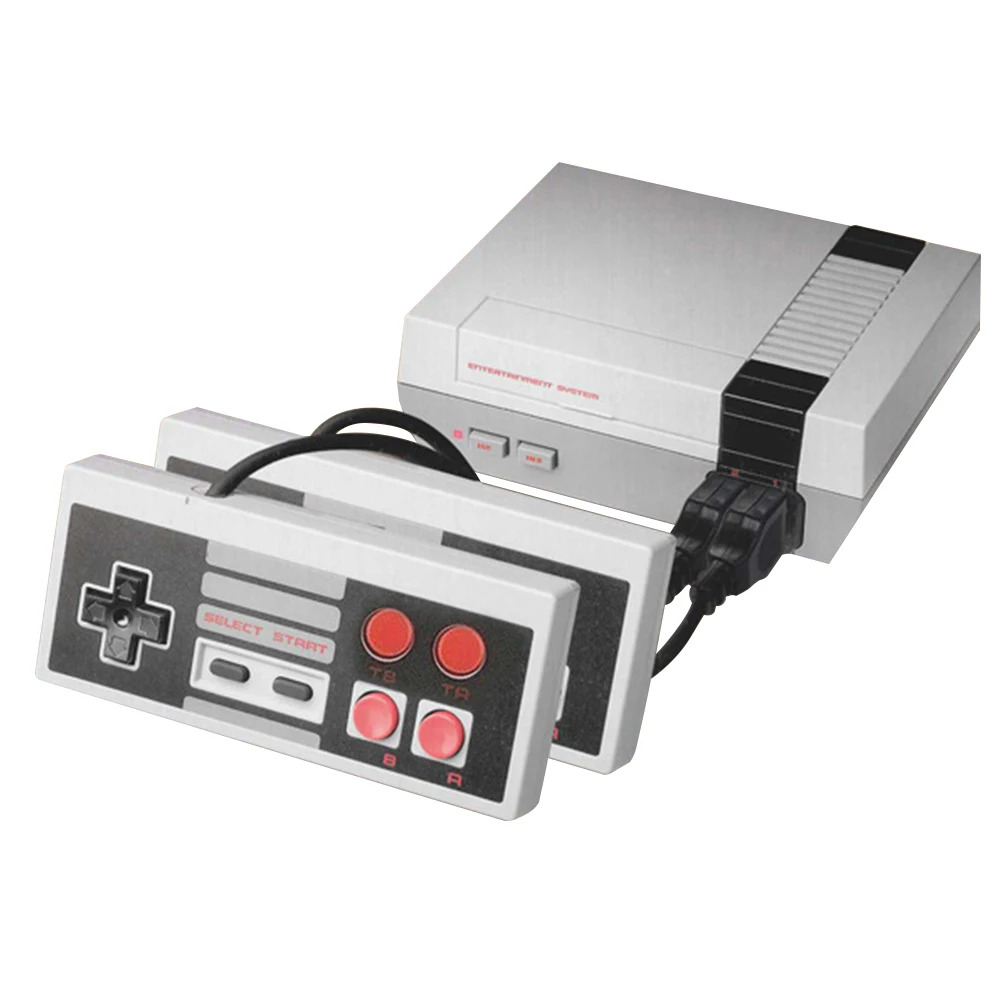 NES Gift 8 Bit Handheld Retro TV Game Console Electronics 2 Controller Vintage Gaming Player Plug-in Card Video Family Childhood
NES Gift 8 Bit Handheld Retro TV Game Console Electronics 2 Controller Vintage Gaming Player Plug-in Card Video Family Childhood