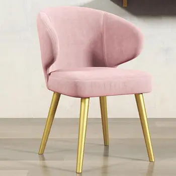 Northern Europe Light Luxury Dining Chair Family Restaurant Leisure Chair Modern Simple Single Iron Back Chair Net Red
Northern Europe Light Luxury Dining Chair Family Restaurant Leisure Chair Modern Simple Single Iron Back Chair Net Red