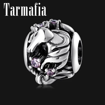 Original 925 Sterling Silver Pink Zircon Wisdom Unicorn Lucky Beads Fine Jewelry Fit Women Charms Bracelets Women Jewelry DIY
Original 925 Sterling Silver Pink Zircon Wisdom Unicorn Lucky Beads Fine Jewelry Fit Women Charms Bracelets Women Jewelry DIY