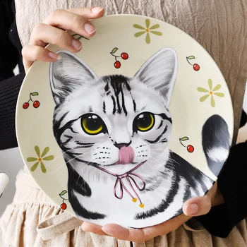 Decorative Wall Plate Porcelain Shorthair Cat Dish 8 Inch Collectible Unique Gift for Pet Lover Art Wall Kitchen Bar Home Decor
Decorative Wall Plate Porcelain Shorthair Cat Dish 8 Inch Collectible Unique Gift for Pet Lover Art Wall Kitchen Bar Home Decor