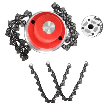 Hay Mower Head With Standby Chain Simple Durable Field Mower Metal Chain Grass Cropper Trimmer Replace Head for Outdoor 
Hay Mower Head With Standby Chain Simple Durable Field Mower Metal Chain Grass Cropper Trimmer Replace Head for Outdoor