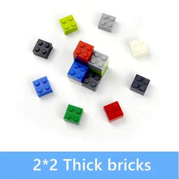 100pcs 2*2 Dot Thick bricks multiple color Educational Creative DIY Bulk Set Building Blocks Compatible All Brands classic parts
100pcs 2*2 Dot Thick bricks multiple color Educational Creative DIY Bulk Set Building Blocks Compatible All Brands classic parts