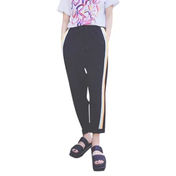 Fashion 2020 New Colorful Rainbow Side-stripe Pants Female M-2XL Loose Elastic Waist Chic Pockets Women's Pants Spring
Fashion 2020 New Colorful Rainbow Side-stripe Pants Female M-2XL Loose Elastic Waist Chic Pockets Women's Pants Spring