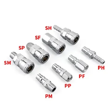 C type Pneumatic fitting Quick connector coupling SP10 PP10 PF20 SF20 PP20 SP20 PM20 SM20 PH20 SH20 work on Air compressor
C type Pneumatic fitting Quick connector coupling SP10 PP10 PF20 SF20 PP20 SP20 PM20 SM20 PH20 SH20 work on Air compressor