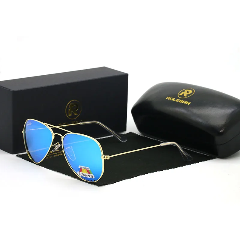 Aviation FAMOUS BRAND DESIGN Classic Polarized Sunglasses Men Women Driving Pilot Frame Sun Glasses Male Goggle UV400 and case
Aviation FAMOUS BRAND DESIGN Classic Polarized Sunglasses Men Women Driving Pilot Frame Sun Glasses Male Goggle UV400 and case
