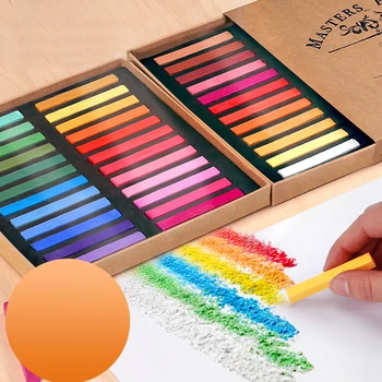 12/24/36/48 Colors Soft Dry Pastel Artist Chalk Pastel Sticks Non Toxic Square Pastel Set for Office School Drawing Art Supplies
12/24/36/48 Colors Soft Dry Pastel Artist Chalk Pastel Sticks Non Toxic Square Pastel Set for Office School Drawing Art Supplies