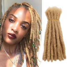 Synthetic Handmade Dreadlocks Crochet Hair Afro Kinky Faux Locs Twist Soft Locs Braiding Hair Extensions for Afro Women or Men
Synthetic Handmade Dreadlocks Crochet Hair Afro Kinky Faux Locs Twist Soft Locs Braiding Hair Extensions for Afro Women or Men