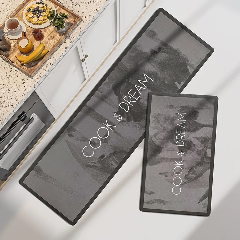 Kitchen Mat Skid - Proof Oil - Proof Waterproof Strip Carpet Household Leather Can Rubbed Washable PVC Mat Is Dirt - Resistant
Kitchen Mat Skid - Proof Oil - Proof Waterproof Strip Carpet Household Leather Can Rubbed Washable PVC Mat Is Dirt - Resistant
