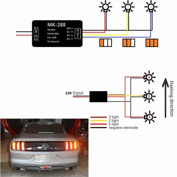 2pcs Car Turn Signal Light 3-Step Sequential Dynamic Chase Flash Module Boxes LED Controller For Ford For Mustang for Audi
2pcs Car Turn Signal Light 3-Step Sequential Dynamic Chase Flash Module Boxes LED Controller For Ford For Mustang for Audi