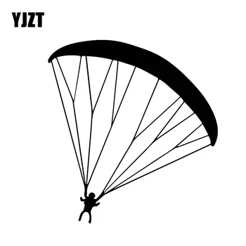 YJZT 16CM*14.7CM Fun Car Body Decoration Paragliding Adventure Decals Personalized Car Stickers Black/Silver C30-0601
YJZT 16CM*14.7CM Fun Car Body Decoration Paragliding Adventure Decals Personalized Car Stickers Black/Silver C30-0601