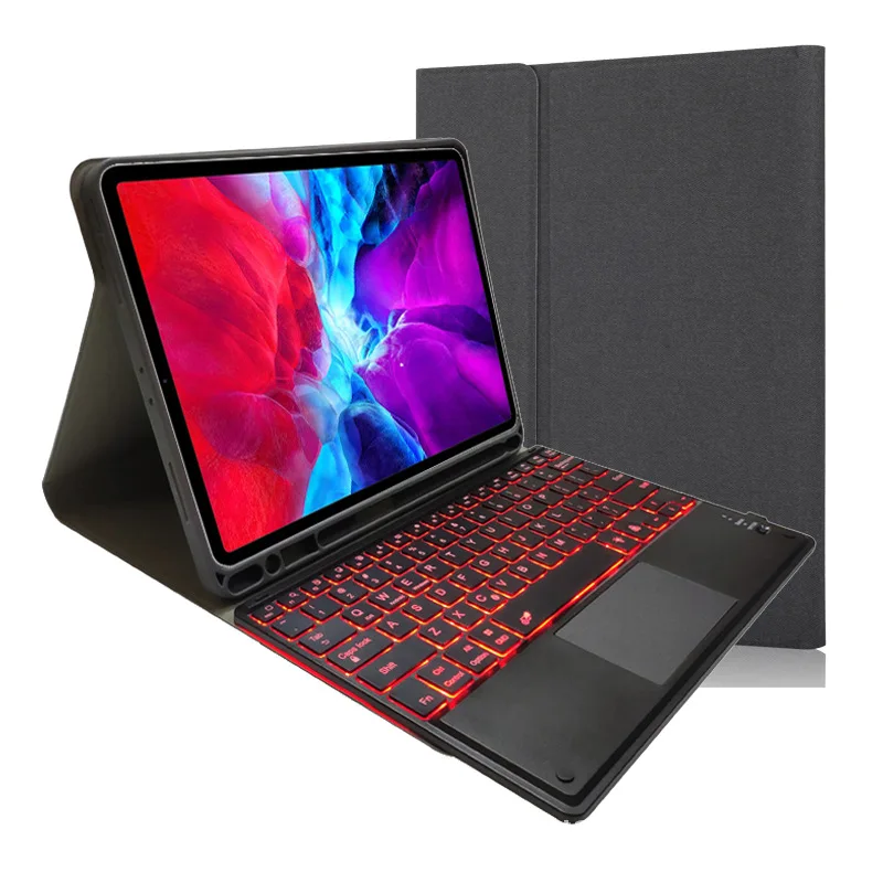 Touchpad Luminous Bluetooth Keyboard Case For iPad 2017 2018 iPad Air iPad Pro 2020 11" Magnetic Adsorption Separation Keyboard
Touchpad Luminous Bluetooth Keyboard Case For iPad 2017 2018 iPad Air iPad Pro 2020 11" Magnetic Adsorption Separation Keyboard