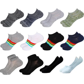 Thin Ankle Socks for Men with Rainbow & Stripe Design Nonslip Invisible Soft Colorful Bamboo Fiber Invisible Socks Men
Thin Ankle Socks for Men with Rainbow & Stripe Design Nonslip Invisible Soft Colorful Bamboo Fiber Invisible Socks Men