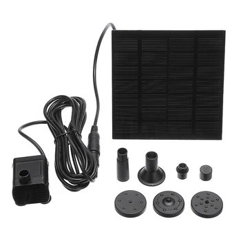 Solar Garden Fountain Pump 7V 1.4W 180L/H Solar Waterfalls Power Bird Fountain Solar Powered Water Pump Birdbath Fountain
Solar Garden Fountain Pump 7V 1.4W 180L/H Solar Waterfalls Power Bird Fountain Solar Powered Water Pump Birdbath Fountain