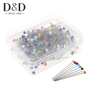 100Pcs Sewing Pins Ball Glass Head Pins Straight Quilting Pins for Dressmaker Jewelry Decoration DIY Patchwork Sewing Tools
100Pcs Sewing Pins Ball Glass Head Pins Straight Quilting Pins for Dressmaker Jewelry Decoration DIY Patchwork Sewing Tools