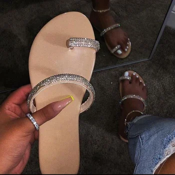 women slippers flip flops summer crystal bling slides women shoes leopard print casual slip on beach slippers
women slippers flip flops summer crystal bling slides women shoes leopard print casual slip on beach slippers