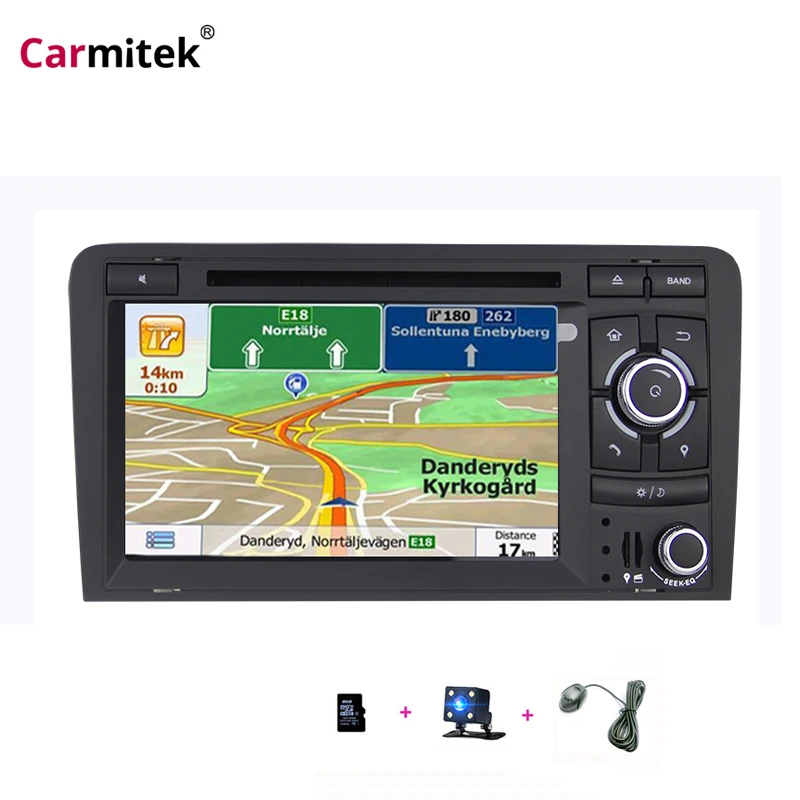 Автомобильный DVD Радио GPS мультимедийный плеер для Audi A3 2002 2003 2004 2005 2006 2007 2008 2009 2010