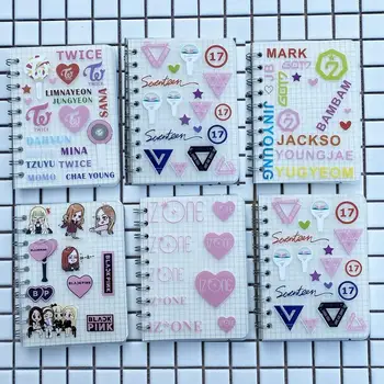 KPOP Blackpink Got7 SEVENTEEN IZONE TWICE Coil Notebook Note Symbled Supplies Cartoon Pocketbook Note Pads displaying
KPOP Blackpink Got7 SEVENTEEN IZONE TWICE Coil Notebook Note Symbled Supplies Cartoon Pocketbook Note Pads displaying