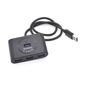 HUB Extender 3.0 USB HUB One For Four Splitter Round ABS Free Drive Plug And Play Current Overload Short Circuit Protection
HUB Extender 3.0 USB HUB One For Four Splitter Round ABS Free Drive Plug And Play Current Overload Short Circuit Protection