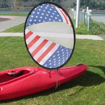 42 "/ 108cm Sail Foldable Kayak Boat Wind Sail Sup Paddle Board Sailing Canoe Stroke Paddle Rowing Boats Wind Clear Window
42 "/ 108cm Sail Foldable Kayak Boat Wind Sail Sup Paddle Board Sailing Canoe Stroke Paddle Rowing Boats Wind Clear Window