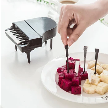 10Pcs/lot Creative Piano Fruit Forks Set Food Sticks For Dessert Fruit Snack Picking Kitchen Dining Tools Tableware Accessories
10Pcs/lot Creative Piano Fruit Forks Set Food Sticks For Dessert Fruit Snack Picking Kitchen Dining Tools Tableware Accessories