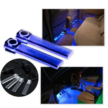 Blue Fiber Optic Car Interior Decorative Ambient Light App Sound Control LED Strip Cigarette lighter Auto Atmosphere Lamp 12V.
Blue Fiber Optic Car Interior Decorative Ambient Light App Sound Control LED Strip Cigarette lighter Auto Atmosphere Lamp 12V.