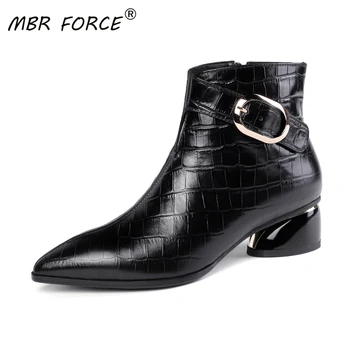 MBR FORCE Women Ankle Boots Winter Autumn Heels Boots Ladies Fashion Pointed Toe Simple and versatile Shoes For Woman Plus Size
MBR FORCE Women Ankle Boots Winter Autumn Heels Boots Ladies Fashion Pointed Toe Simple and versatile Shoes For Woman Plus Size