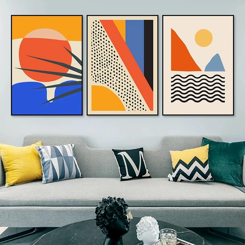 Abstract Colorful Geometric Pattern Canvas Painting Bohemia Poster Modern Home Interior Living Room Decor Print Picture Wall Art
Abstract Colorful Geometric Pattern Canvas Painting Bohemia Poster Modern Home Interior Living Room Decor Print Picture Wall Art