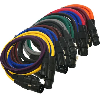 XLR Cable Male to Female Microphone Audio Extension Cable for Microphones, Mixers, Amplifiers 1,1.5,3,5,10m
XLR Cable Male to Female Microphone Audio Extension Cable for Microphones, Mixers, Amplifiers 1,1.5,3,5,10m