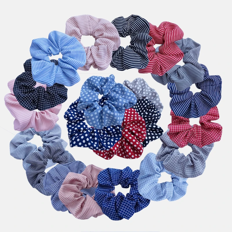 1 Pc Vintage Scrunchie Stretch Headband Dot Plaid Scrunchies Women Elastic Hair Bands Girls Hair Ties Striped Hair Accessories
1 Pc Vintage Scrunchie Stretch Headband Dot Plaid Scrunchies Women Elastic Hair Bands Girls Hair Ties Striped Hair Accessories