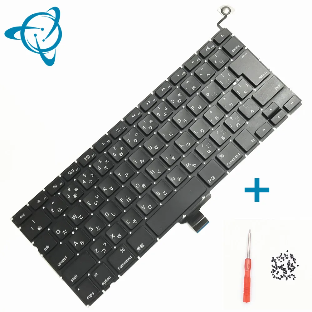 shenyan NEW for Macbook Pro 13" Unibody A1278 Keyboard Japanese English+ Backlight Backlit +Screws Set 2009 2010 2011 2012 Year
shenyan NEW for Macbook Pro 13" Unibody A1278 Keyboard Japanese English+ Backlight Backlit +Screws Set 2009 2010 2011 2012 Year