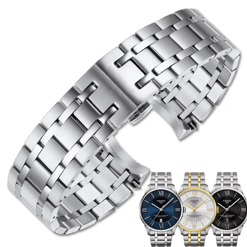 OTMENG Stainless Steel Watchbands 21mm Substitute for Tissot 1853 Durul T099.407A Strap Watch Bracelet Wristband
OTMENG Stainless Steel Watchbands 21mm Substitute for Tissot 1853 Durul T099.407A Strap Watch Bracelet Wristband