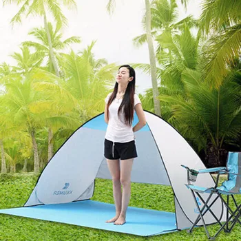 Automatic Opening Beach Tent UV Protection Pop Up Tent Sun Shade Awning Travel Tourist Outdoor Camping Tents X107D
Automatic Opening Beach Tent UV Protection Pop Up Tent Sun Shade Awning Travel Tourist Outdoor Camping Tents X107D