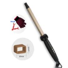 MCH Tight Curls Wand Roller 9mm Super Slim Hair Curler Ceramic Cone Ringlet Afro Hair Beauty Curling Iron Corrugated Plate
MCH Tight Curls Wand Roller 9mm Super Slim Hair Curler Ceramic Cone Ringlet Afro Hair Beauty Curling Iron Corrugated Plate