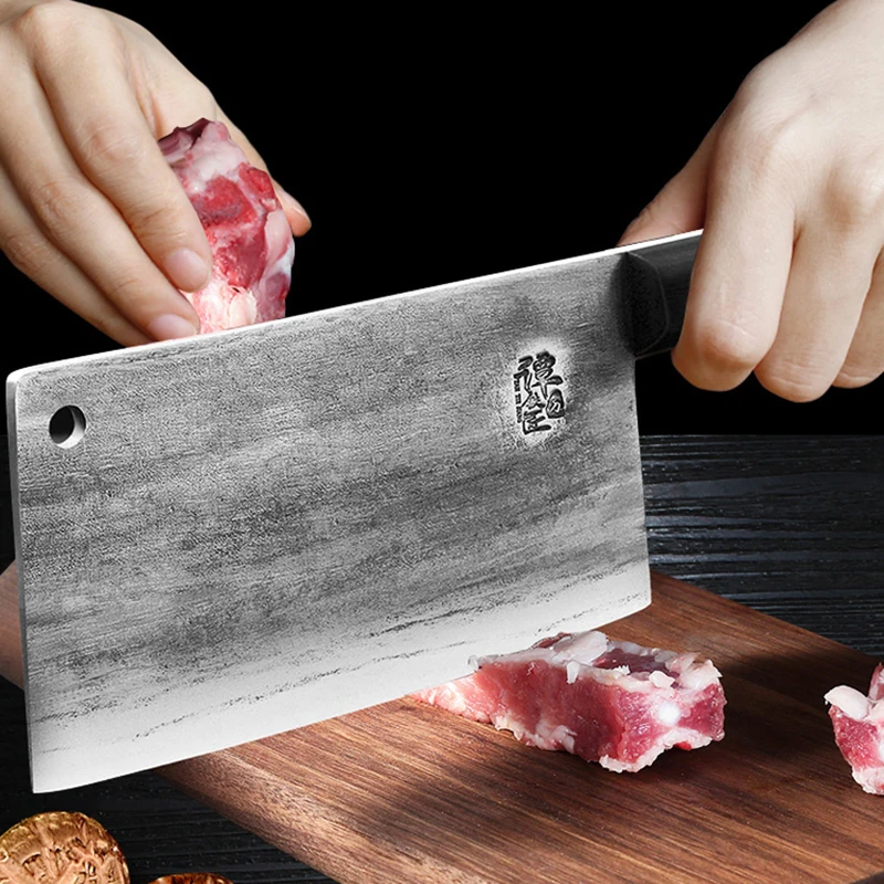Hand-forged kitchen knife Household slicing knife Old-fashioned kitchen knife Special ultra-fast and sharp kitchen Tang knife
Hand-forged kitchen knife Household slicing knife Old-fashioned kitchen knife Special ultra-fast and sharp kitchen Tang knife