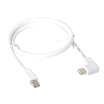 Right Angled 90 Degree Mini DP Displayport Male to Male Extension Video Audio Cable
Right Angled 90 Degree Mini DP Displayport Male to Male Extension Video Audio Cable