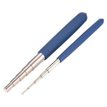 2pcs/set 10 Sizes Forming Jump Ring Loop Wire Wrapping Step Jewelry Making DIY Craft Metal Winding Rods Round Bead Working Tools
2pcs/set 10 Sizes Forming Jump Ring Loop Wire Wrapping Step Jewelry Making DIY Craft Metal Winding Rods Round Bead Working Tools